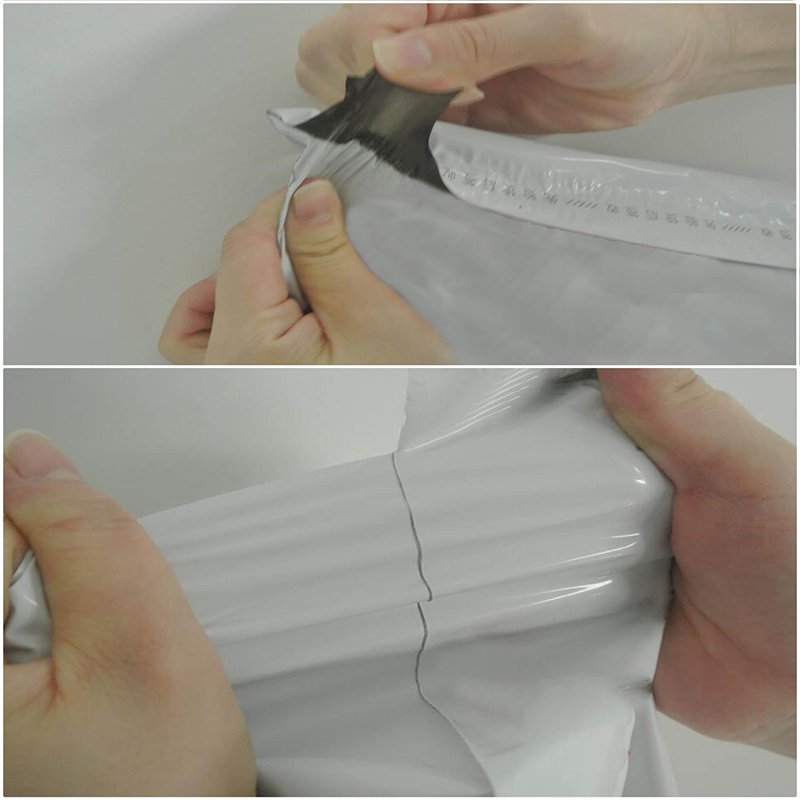 100 Pack 10x13 Poly Mailer Envelopes - Waterproof Self-Sealing Shipping Bags