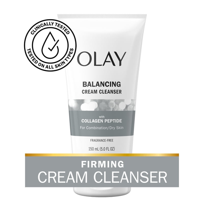 Olay Collagen Peptide Face Wash - Fragrance-Free Deep Cleansing for All Skin Types - 3 Pack