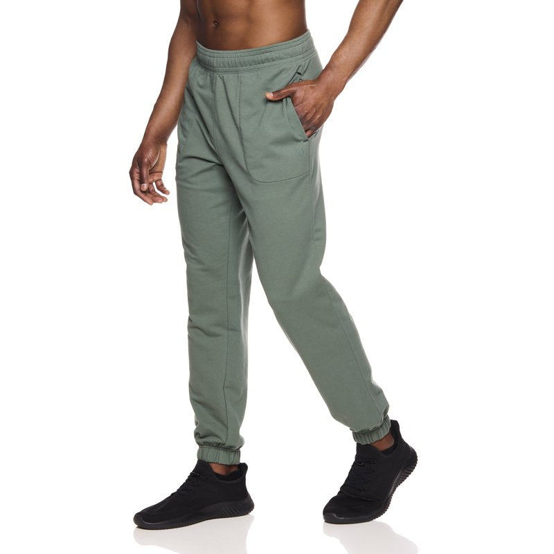 Men's Activewear Jogger Pants with Drawstring - Soft Athletic Lounge Bottoms