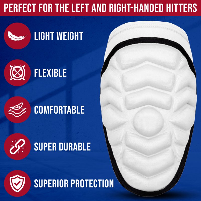 Youth & Adult Baseball Elbow Guard with Adjustable Straps - Impact Protection