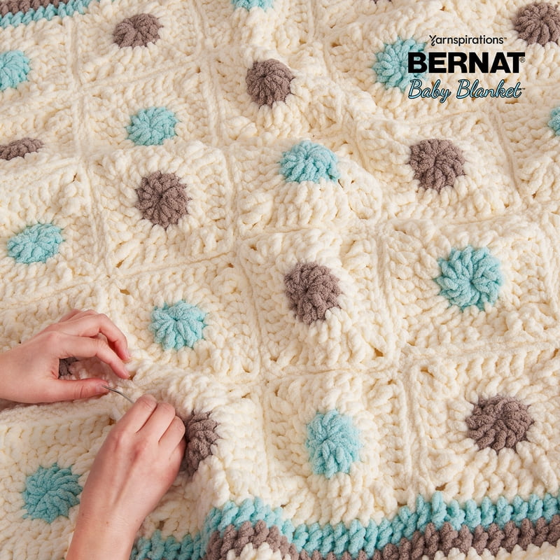 Bernat Baby Blanket Super Bulky Polyester Yarn - Multiple Colors, 4 Pack