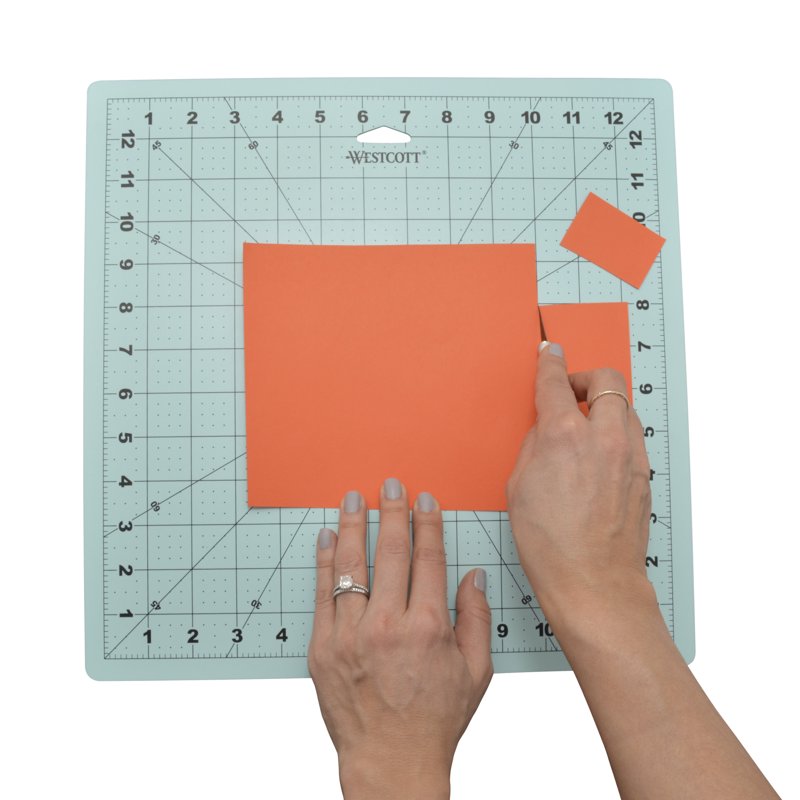 Self-Healing Cutting Mat 13 x 13 Inches for Arts & Crafts, Blue, Pack of 1 or 3