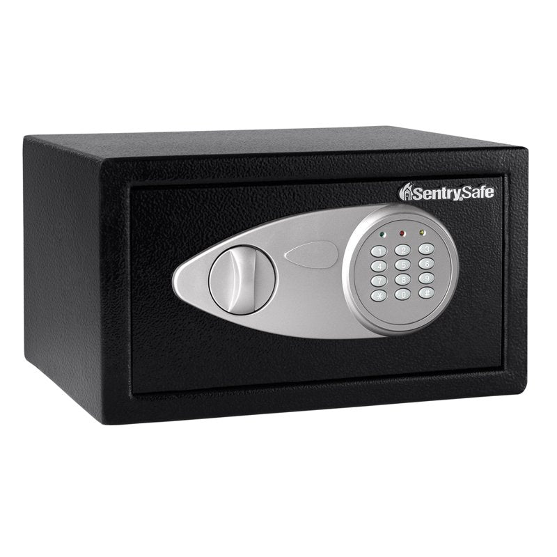 Security Safe with Digital Keypad Lock 0.41 Cu Ft Black Gun Safe