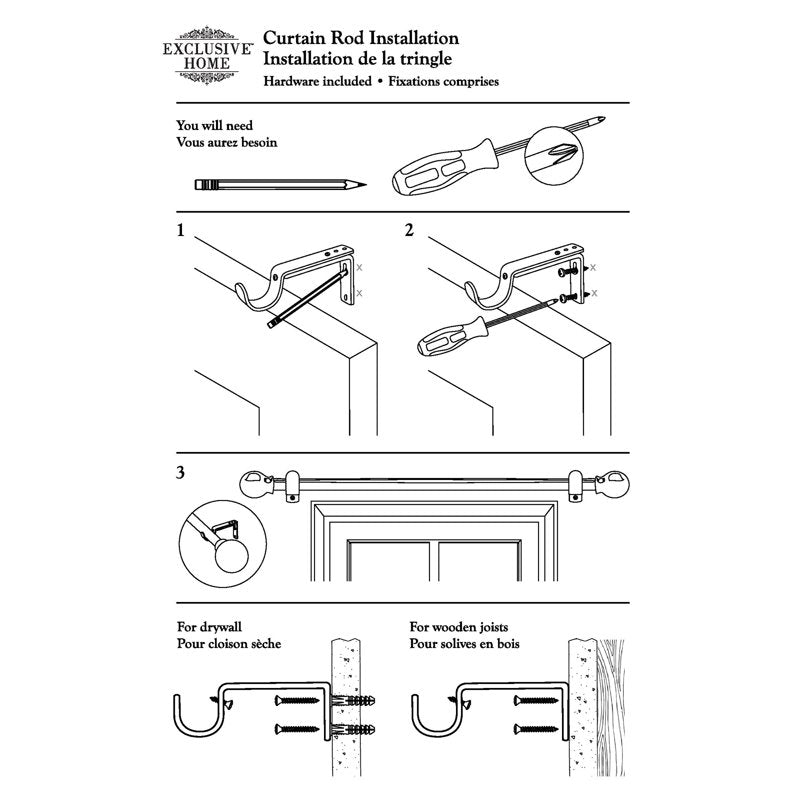 Adjustable 1-Inch Curtain Rod & Finial Set - Matte White, Supports Up to 25 lbs