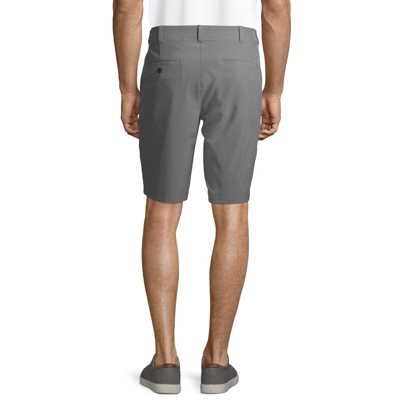 Men's Stretch Golf Shorts with Active Flex Waist - Moisture-Wicking, Sun Protection, Eco-Friendly