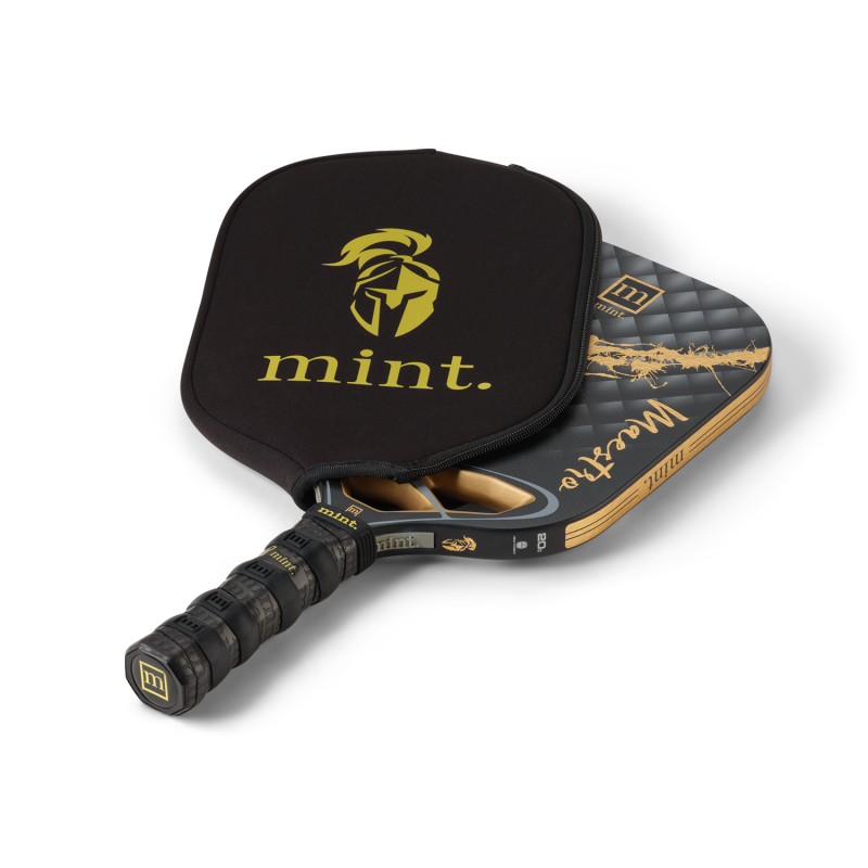 Mint Maestro Pickleball Paddle - Titanium Carbon Fiber Face, 20mm Polypropylene Core, USAPA Approved