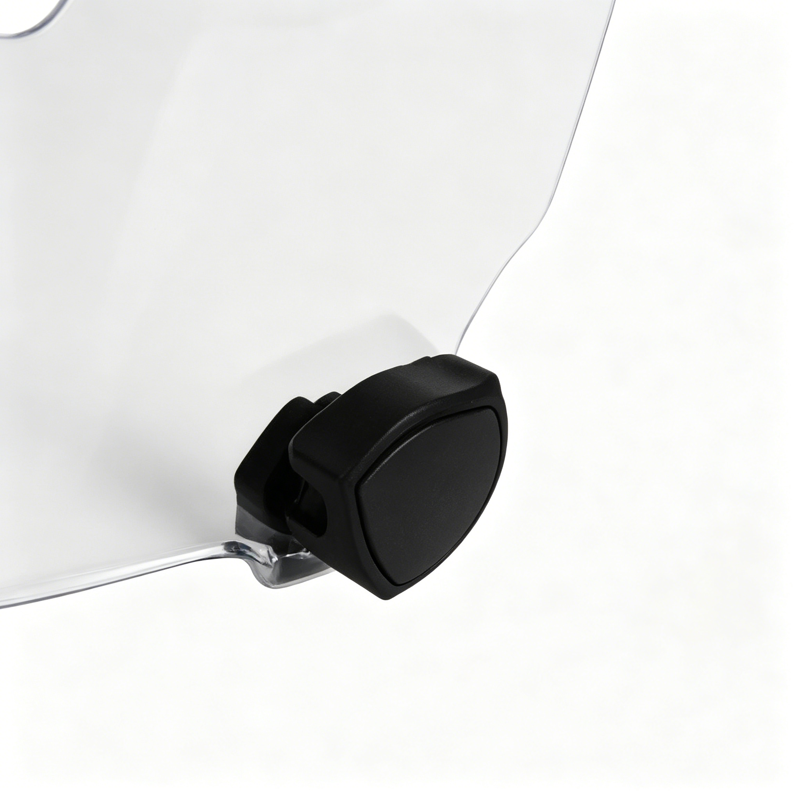 Football Visor Clear Helmet Eye-Shield with Clips for Game & Practice