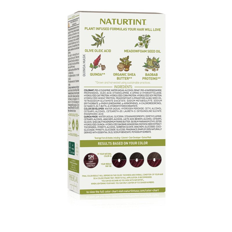 Natural Permanent Hair Color Kit - Multiple Shades, Long-Lasting, Vegan & Chemical-Free