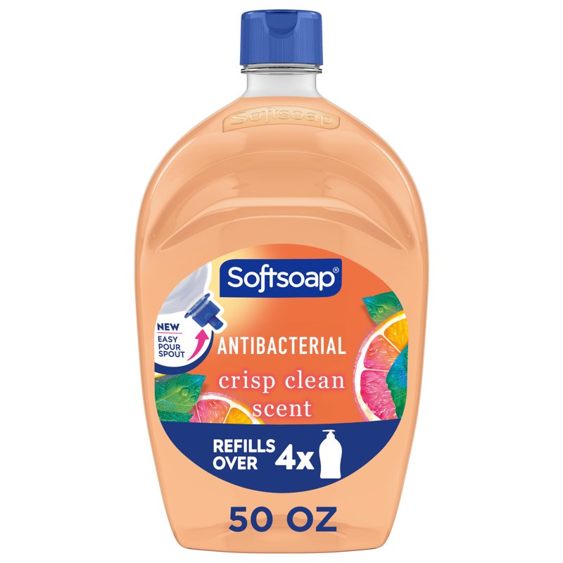 Softsoap Antibacterial Liquid Hand Soap Refill Pack - Crisp Clean Scent