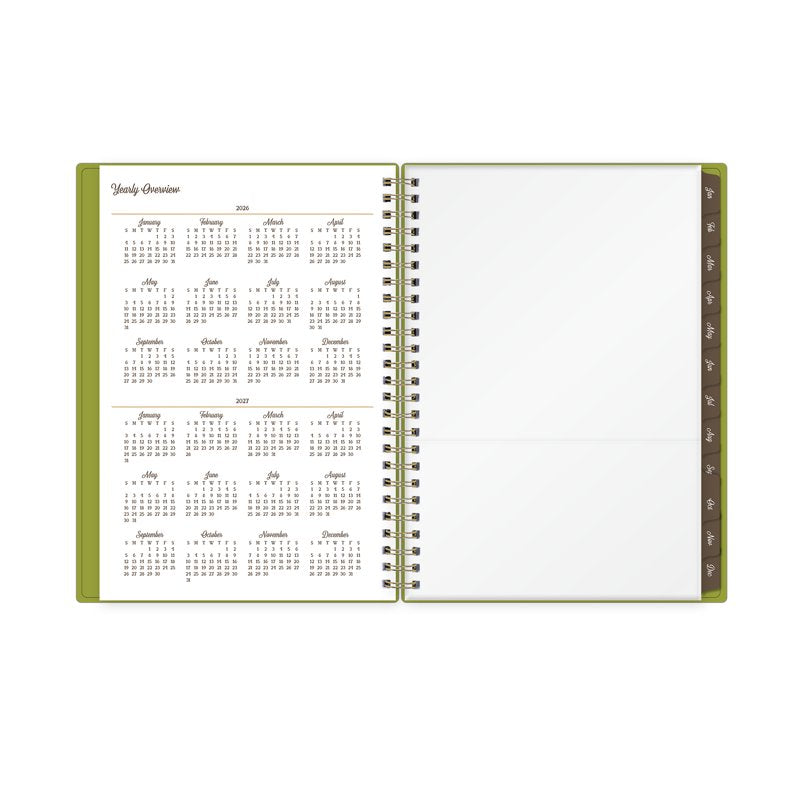 Jessie James Decker Blue Sky 15-Month Weekly & Monthly Planner - Limelight Green