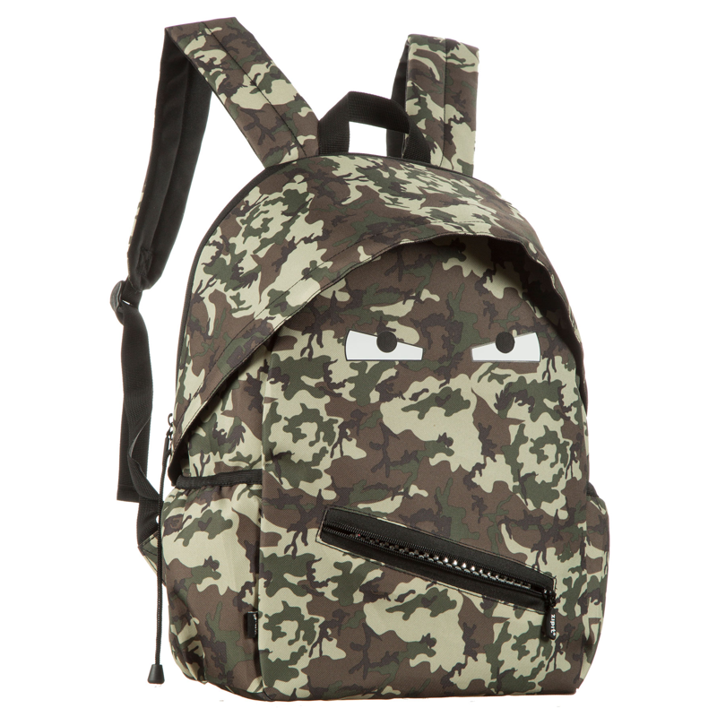 Kids School Backpack with Grillz Design - Lightweight & Durable for Boys & Girls
