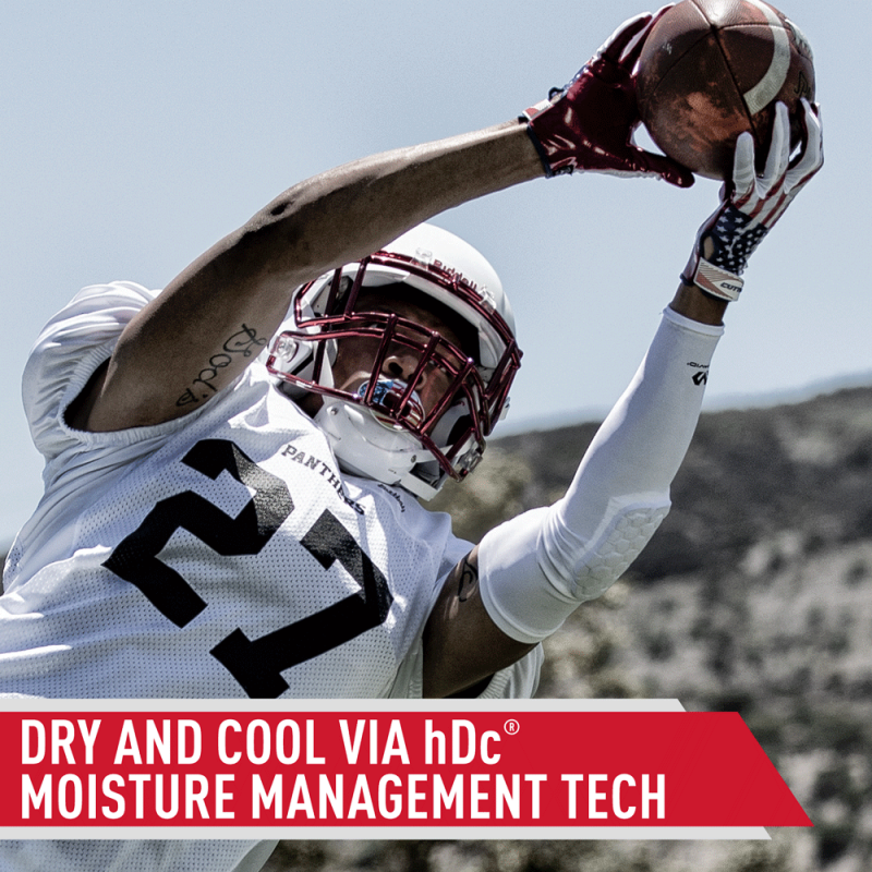 Padded Arm Sleeve with Elbow Protection for Football Volleyball Baseball Youth & Adult