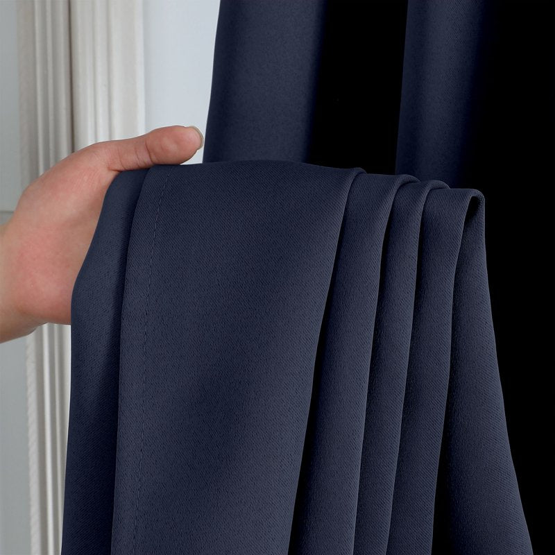 Blackout Window Curtains Set - Thermal Insulated Room Darkening Drapes for Bedroom & Living Room