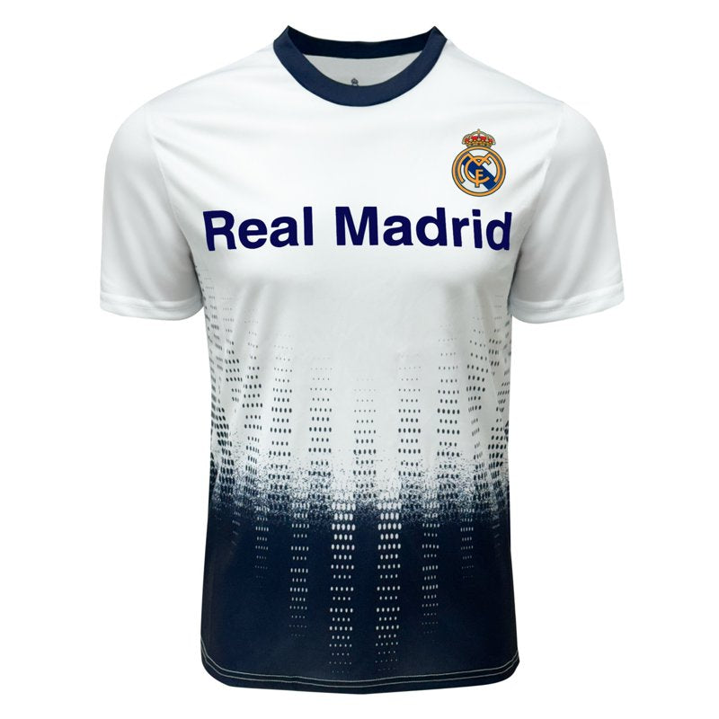 Icon Sports Men’s Real Madrid Sublimation Logo Soccer Jersey - White, Size L (Variation of THIS listing)