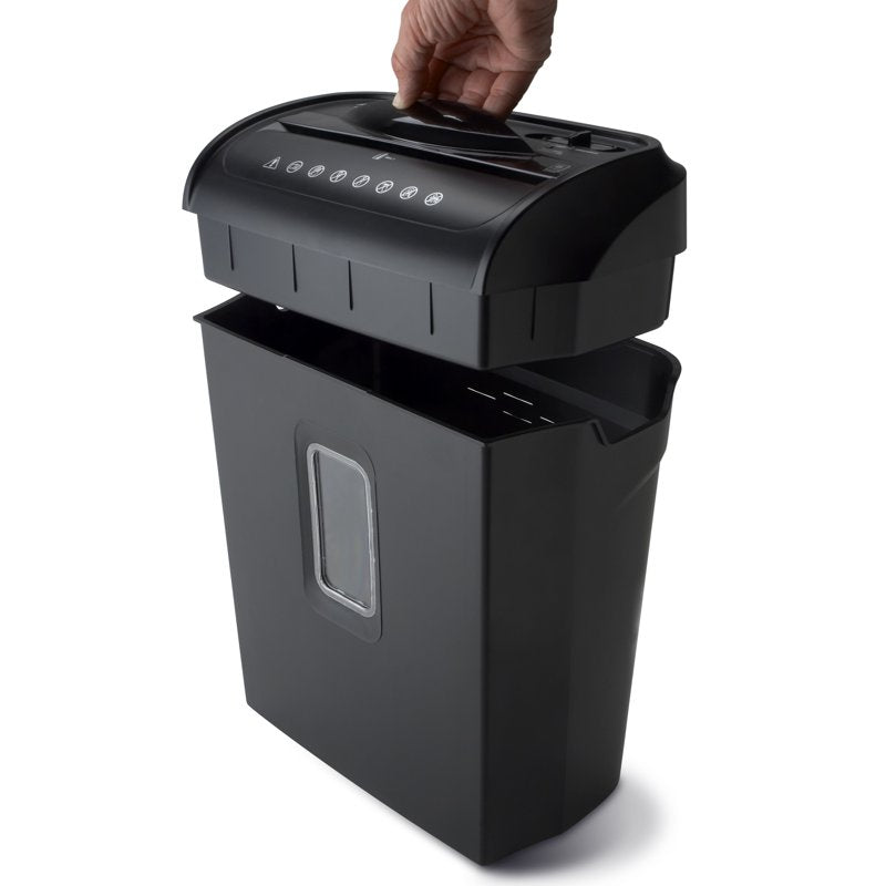Aurora 6-Sheet Micro-Cut Paper and Credit Card Shredder - High Security P-4
