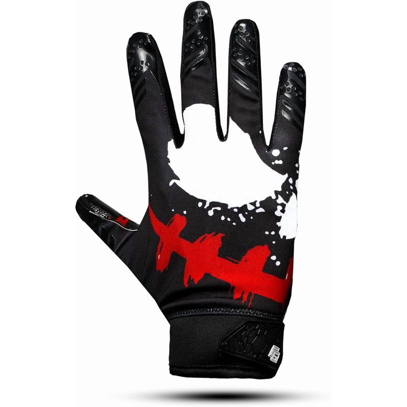 Elite Football Gloves - Extra Sticky Grip for Wide Receivers, Youth Sizes