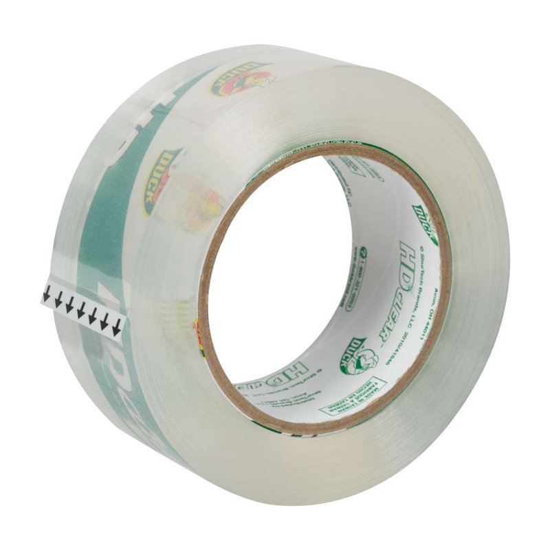 Heavy Duty Clear Packing Tape 12 Pack - 1.88 in x 54.6 yd for Shipping & Moving