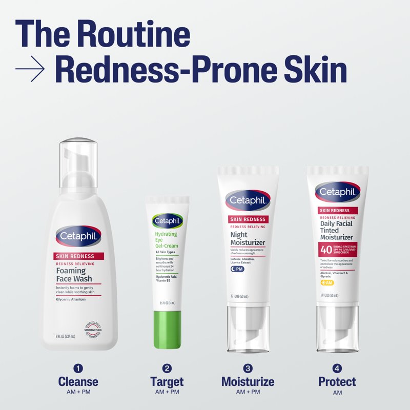 Redness Relief SPF 40 Facial Moisturizer with Neutral Tint - Hydrating Skin Care