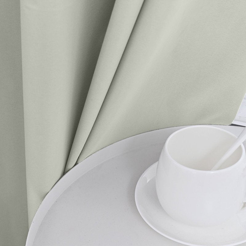 Blackout Curtains for Bedroom - Thermal Insulated, Light & Noise Blocking, Black Liner Backing, Multiple Colors