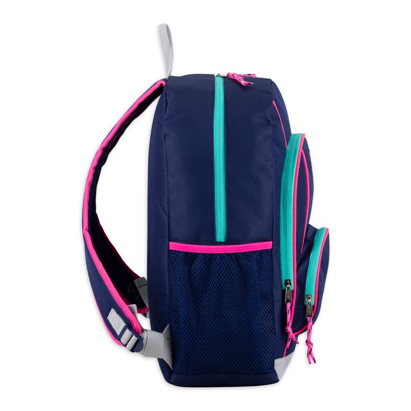 Unisex Triple Pocket Backpack - Multiple Colors & Prints, Comfortable & Spacious