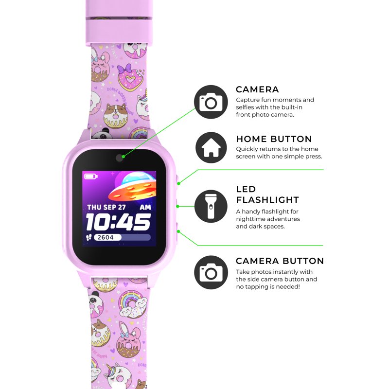 Kids Smartwatch with Camera, Audiobooks & Games - Durable Waterproof Kid-Friendly Wearable