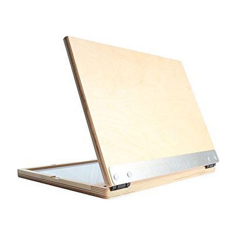 Large Plein Air Pochade Box for Travel - Sturdy Wooden Art Easel