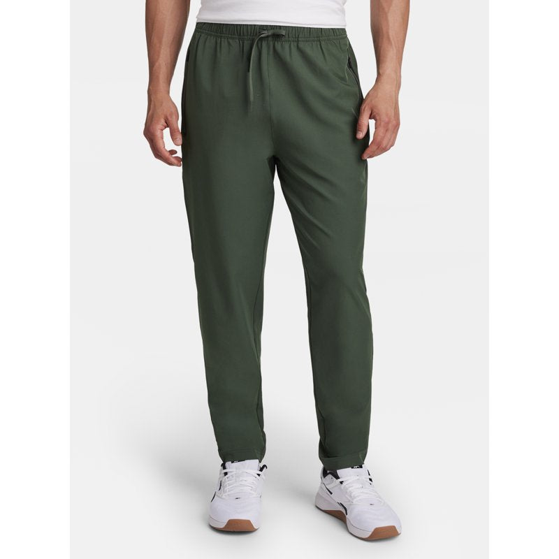 Men's Tapered Urban Woven Pants with Moisture-Wicking Stretch