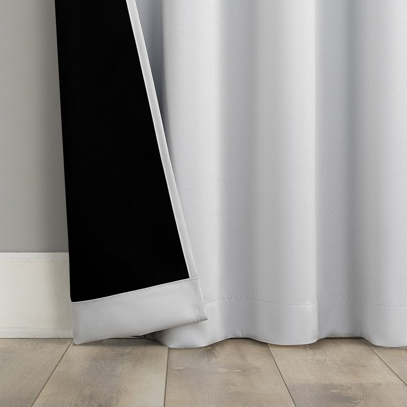 Blackout Curtain Panel - Thermal Insulated, Rod Pocket, 52x84 Inches