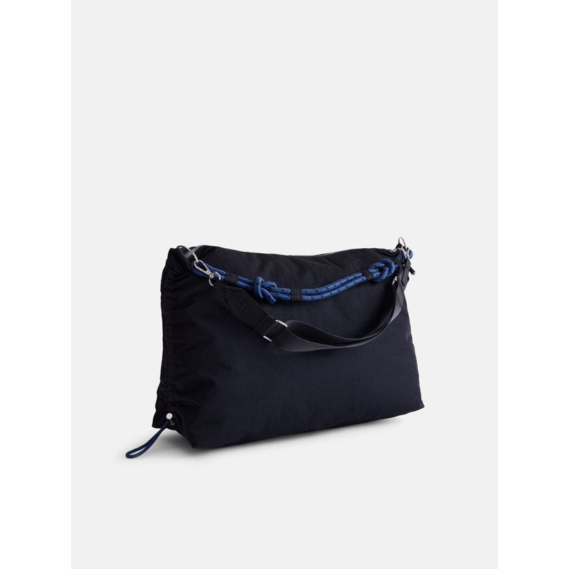 Large Nylon Tote Bag with Paracord Strap - Stylish & Durable Women's Shoulder Bag