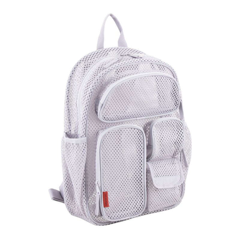 Unisex 16-Inch Mesh Cargo Backpack with Multiple Pockets & Hydration Features