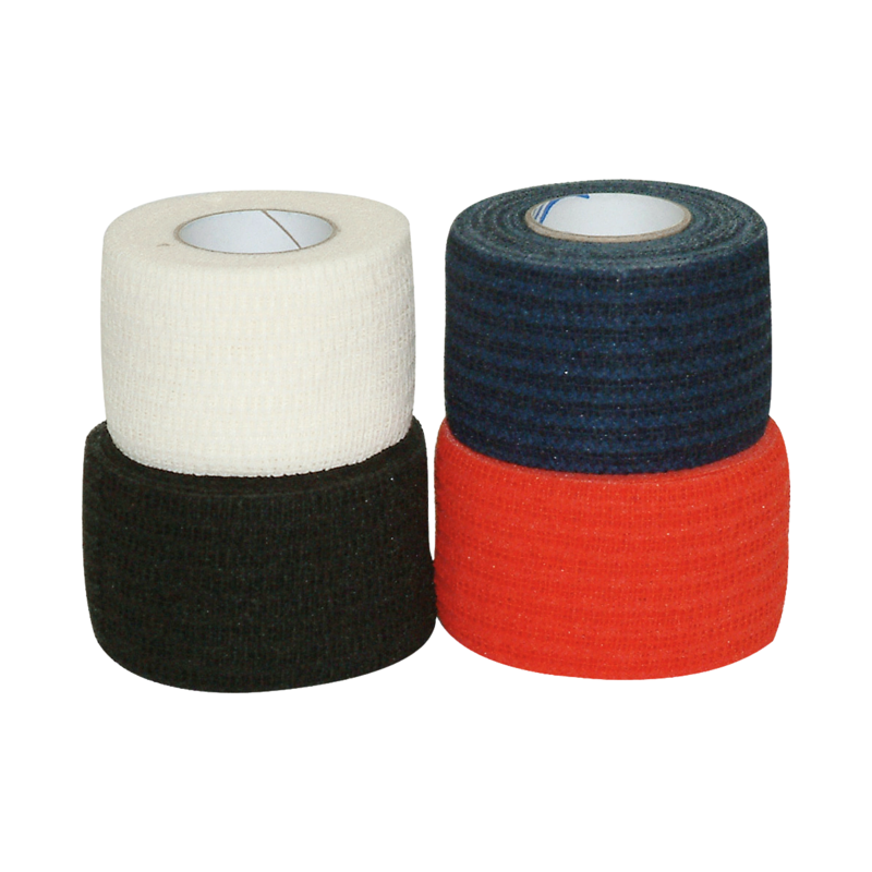Co-Adhesive Grip Tape for Hockey, Baseball Bats, Drumsticks 15ft Black
