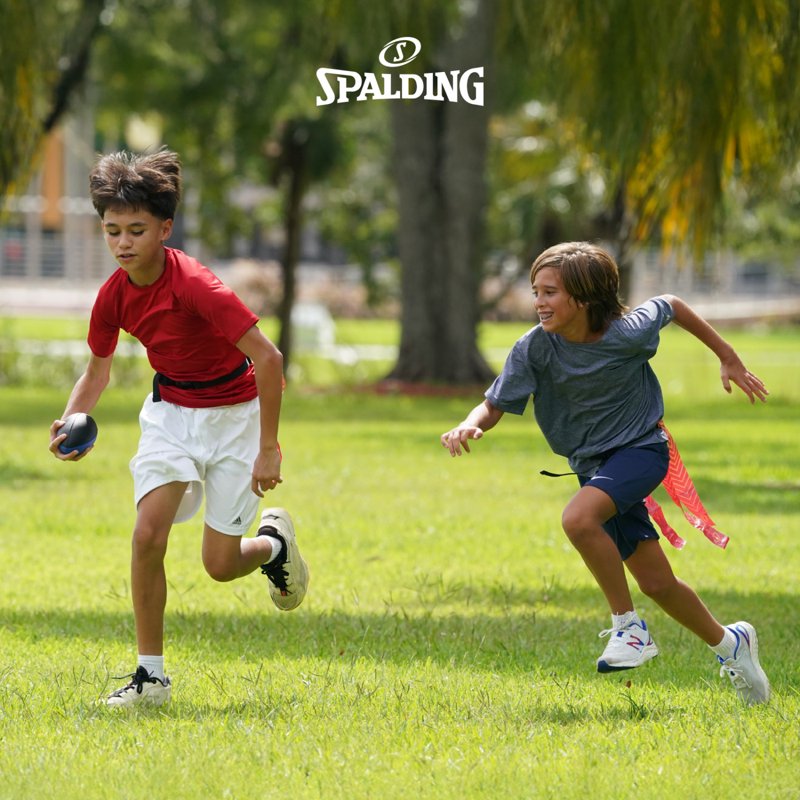 Flag Football Set with Belts, Flags, Cones for Kids & Adults - Complete Outdoor Game Kit