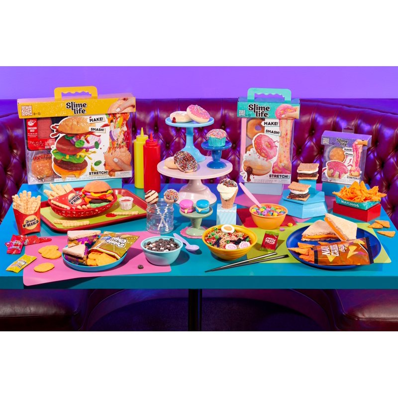 DIY Food-Inspired Slime Kit with Chips - Make Smash & Stretch Fun