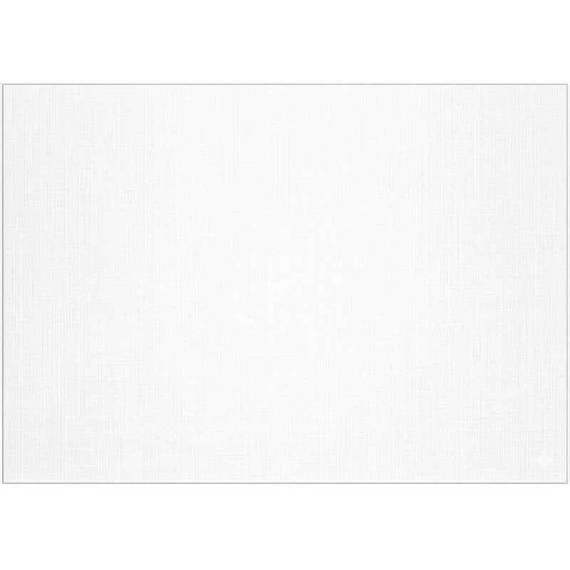 Premium Linen Textured Cardstock - Heavyweight White 130lb 350 GSM - 100 Sheets for Invitations & Projects