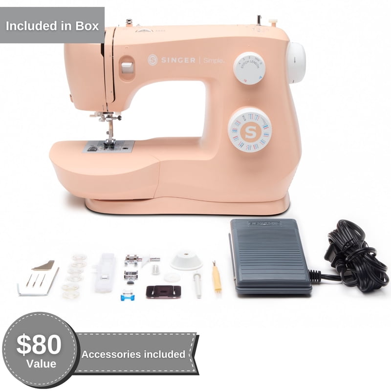 Sewing Machine with 29 Stitches & One-Step Buttonhole - Beginner Friendly