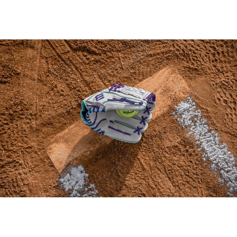 Youth Fastpitch Softball Glove 12 Inch Web Support for Right Hand Throw