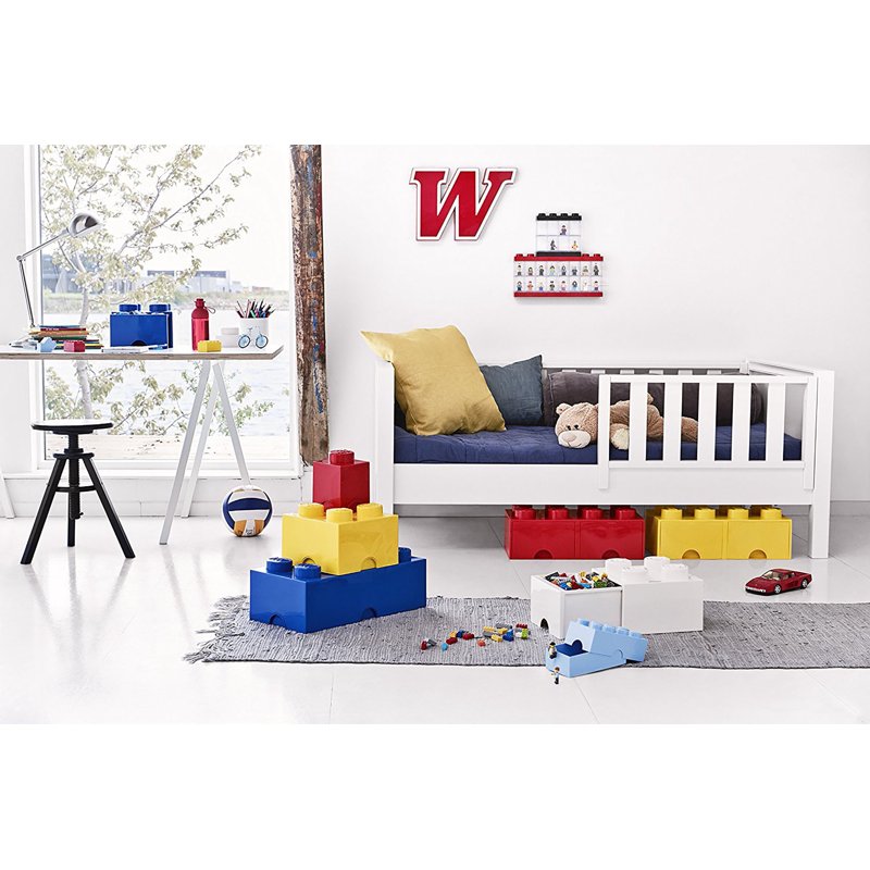 LEGO Storage Brick 8 with 2 Drawers - Modular Stackable Toy Organizer