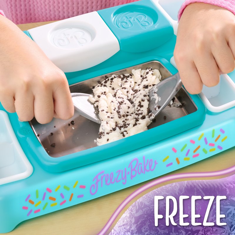 Ice Cream Maker Toy for Kids Ages 8+ | Freezy Bake Kitchen Playset