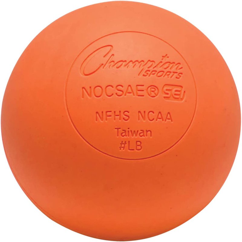 Official Size Lacrosse Balls - NCAA & NFHS Certified, Color Options, 1 or 2 Pack