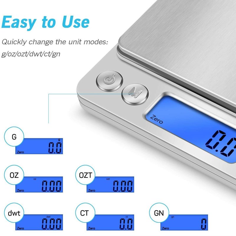 Digital Postal Scale 1g-3000g Precision Electronic Mail & Package Weighing