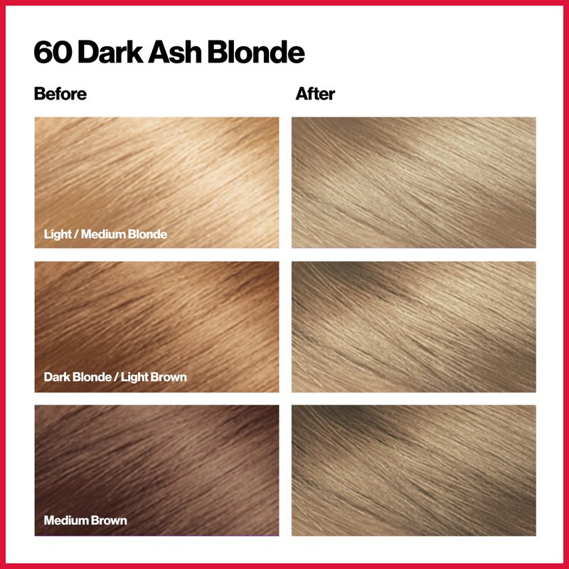 Permanent Hair Color Kit with 3 Packs - Ammonia-Free, Gray Coverage, Natural Shades