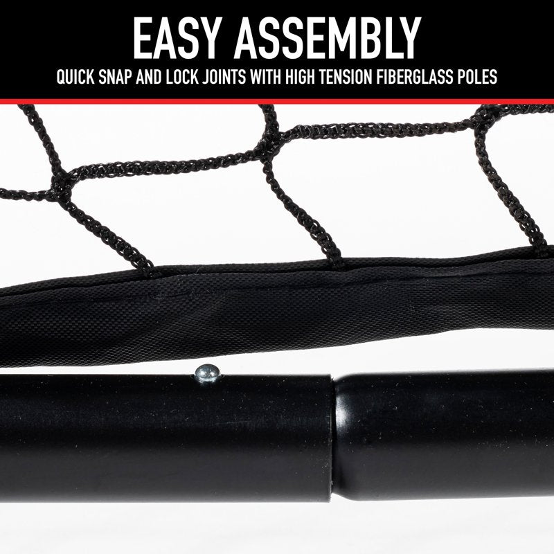 8ft x 8ft Football Accuracy Target Net - Quarterback Passing Training Aid
