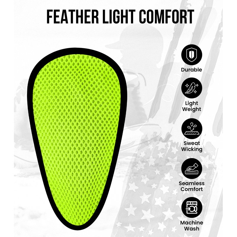 Lightweight Athletic Cup for Men & Boys with Soft Rim Comfort - Impact Protection for Baseball, Football, Lacrosse, Hockey