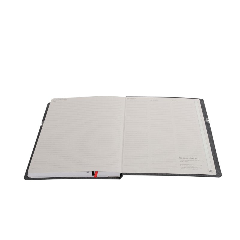 Large Journal with Pocket Notebook Set for Planning and Organization