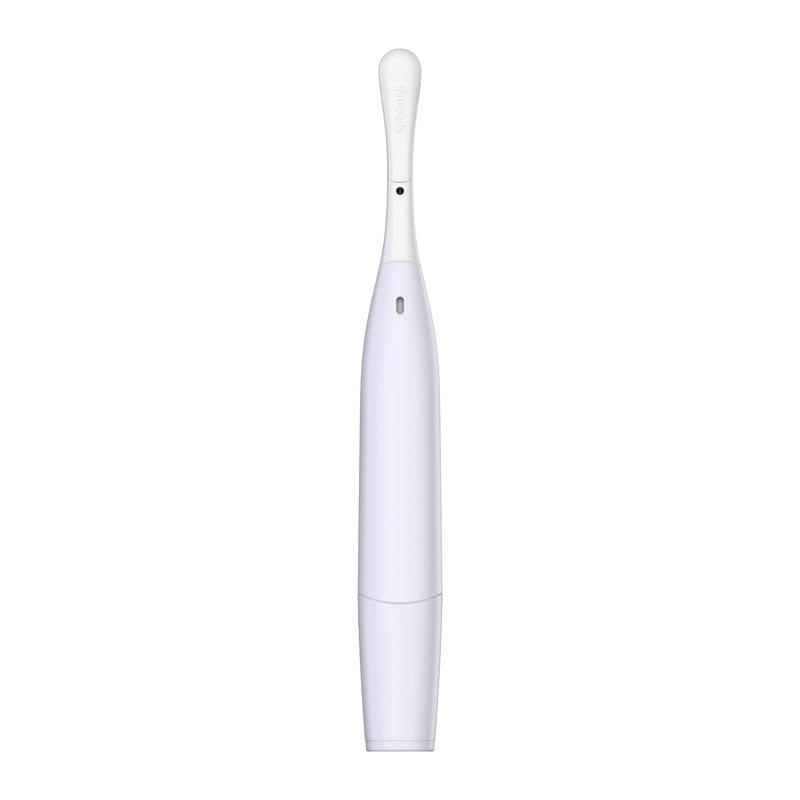 Electric Toothbrush for Adults Soft Bristles Battery-Powered Oral Care Light Blue