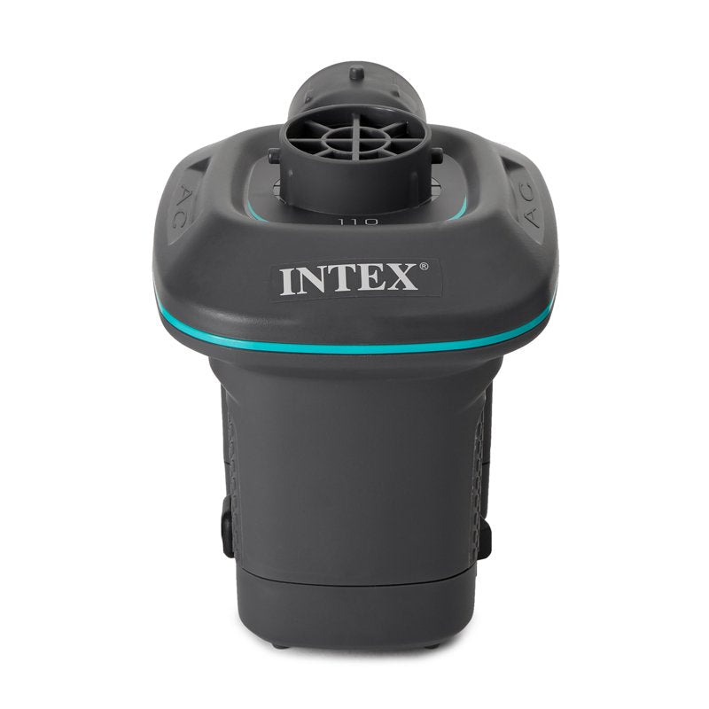 Electric Air Pump for Inflatables - 120V Portable Inflator with 3 Nozzles