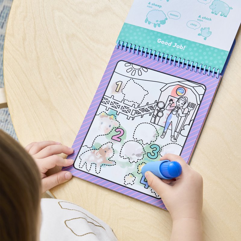 Melissa & Doug Water WOW Color-Reveal Activity Pad for Early Learning Ages 3+