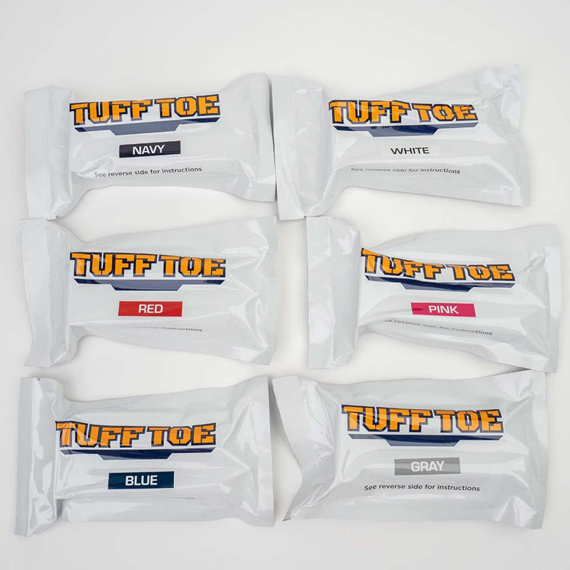 Tuff Toe Boot Cartridge Bulk Pack for Tuff Gun Dispenser - White, Red, Black