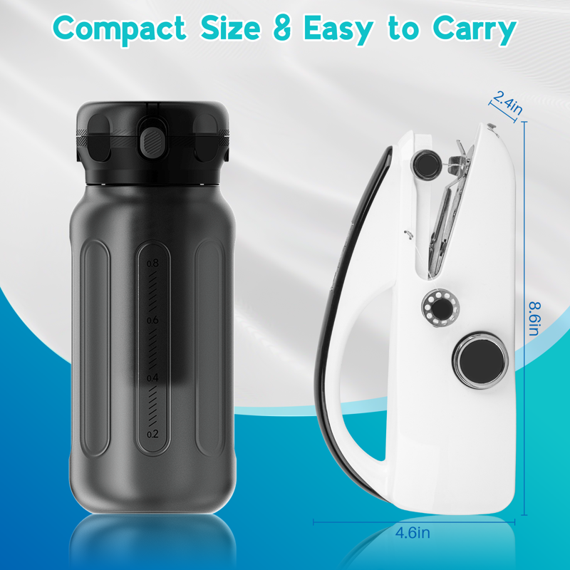 Portable Handheld Sewing Machine with 2 Speed Modes for Home Travel
