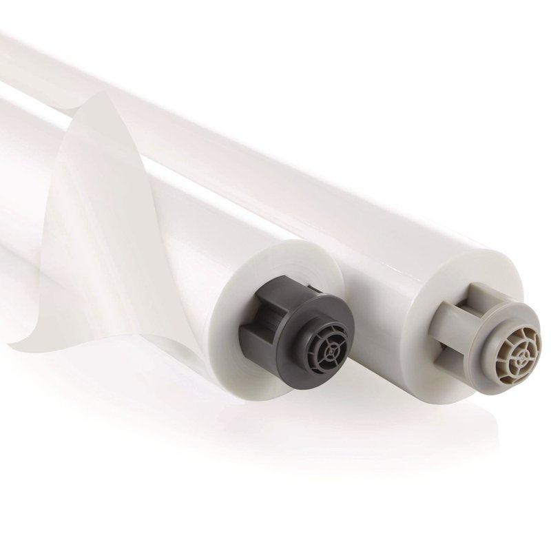 Gray Laminating Film Rolls 27 x 500 ft, Gloss Finish, 1.5 Mil Thickness, 2 Rolls